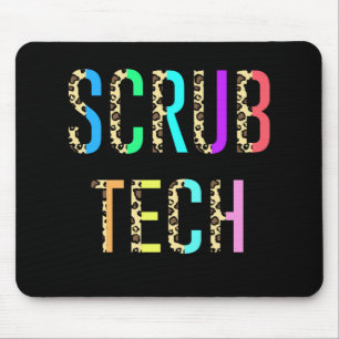 Tapis De Souris Scrub Tech Surg Scrub Technologue Cadeau Drôle