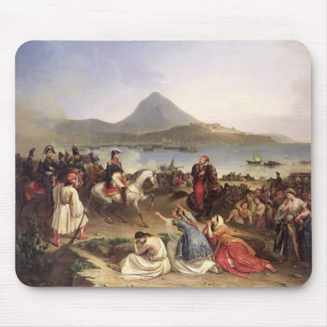 Tapis De Souris Se réunir entre le Général Nicolas Joseph Maison (Devant)