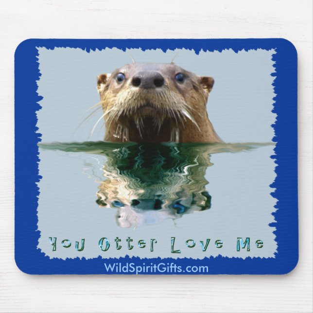Tapis De Souris SEA OTTER Mousepties (Devant)