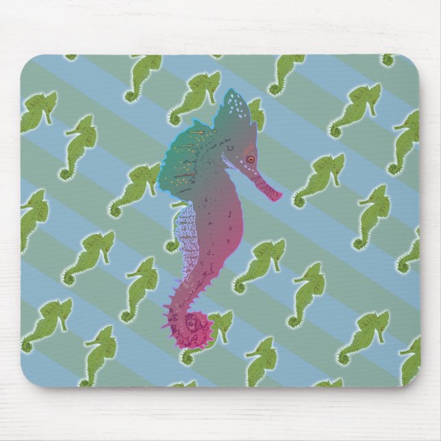 Tapis De Souris Seahors art Mousepad (Devant)