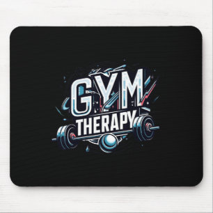 Tapis De Souris Séance de thérapie de gym - Bodybuilding Fitness L