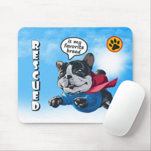 Tapis De Souris Secouru est ma race préférée   pavé souris
