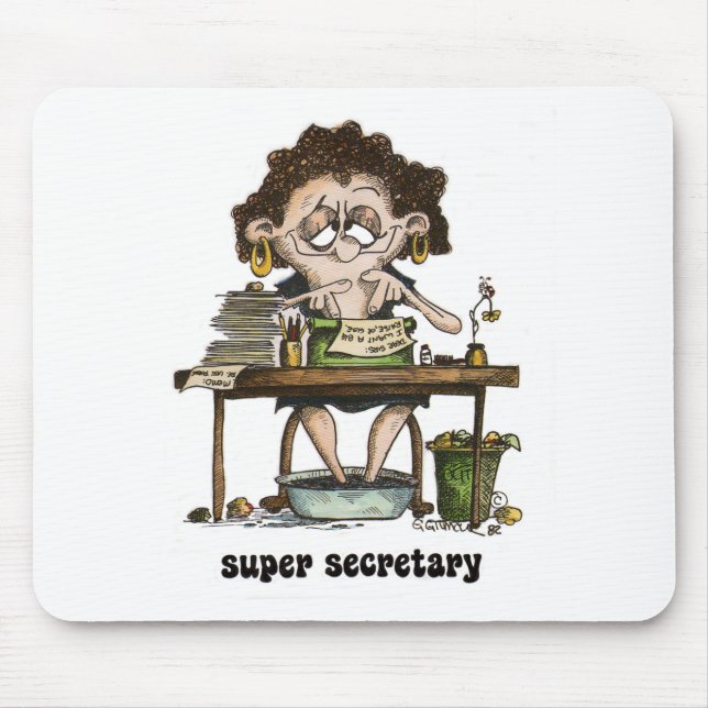 Tapis De Souris secrétaire superbe (Devant)