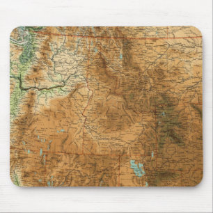 Tapis De Souris Section ouest des États-Unis