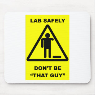 Tapis De Souris Sécurité 1 de laboratoire