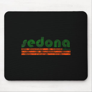 Tapis De Souris Sedona arizona rétro vintage patiné randonnée