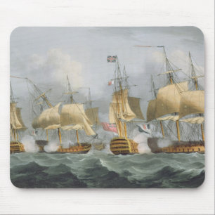 Tapis De Souris Seigneur Howe dans la Reine Charlotte, cassant