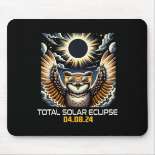Tapis De Souris Selfie Éclipse Solaire Éclipse 2024 Totalité