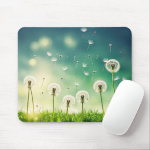 Tapis De Souris Semis flottants Dandelion