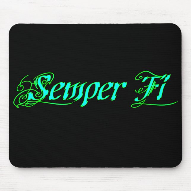 Tapis De Souris Semper Fi (Devant)