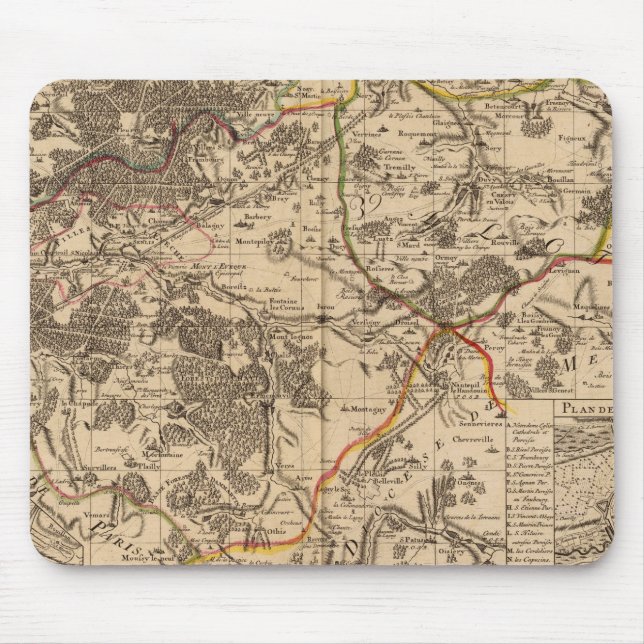 Tapis De Souris Senlis France (Devant)
