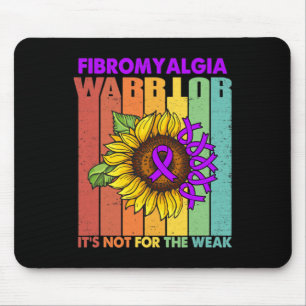 Tapis De Souris Sensibilisation à la fibromyalgie Vintage rétro Pa