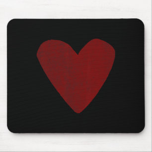 Tapis De Souris Sensibilisation à la santé mentale positive Cœur c