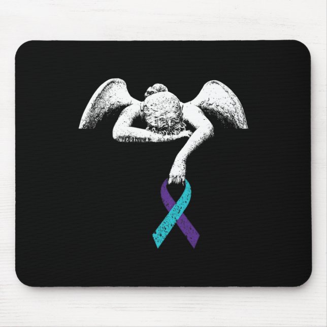 Tapis De Souris Sensibilisation À L'Ange Et Au Suicide Clo De Prév (Devant)