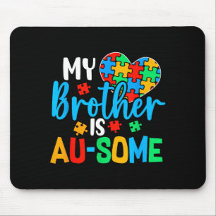 Tapis De Souris Sensibilisation à l'autisme Squad de soutien Garço