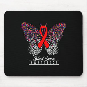 Tapis De Souris Sensibilisation au cancer du sang Cadeaux aux papi