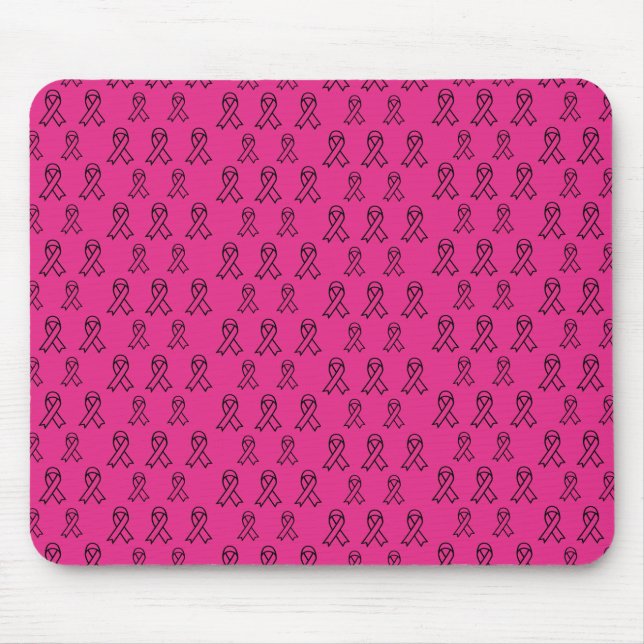 Tapis De Souris Sensibilisation au cancer du sein (Devant)