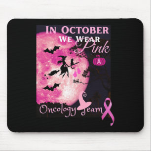 Tapis De Souris Sensibilisation au cancer. En Octobre Nous Portons