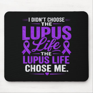 Tapis De Souris Sensibilisation au lupus Je n'ai pas choisi la vie