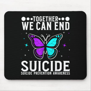 Tapis De Souris Sensibilisation au soutien du suicide Prévention d