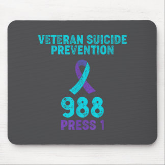 Tapis De Souris Sensibilisation au suicide des vétérans - Chemise