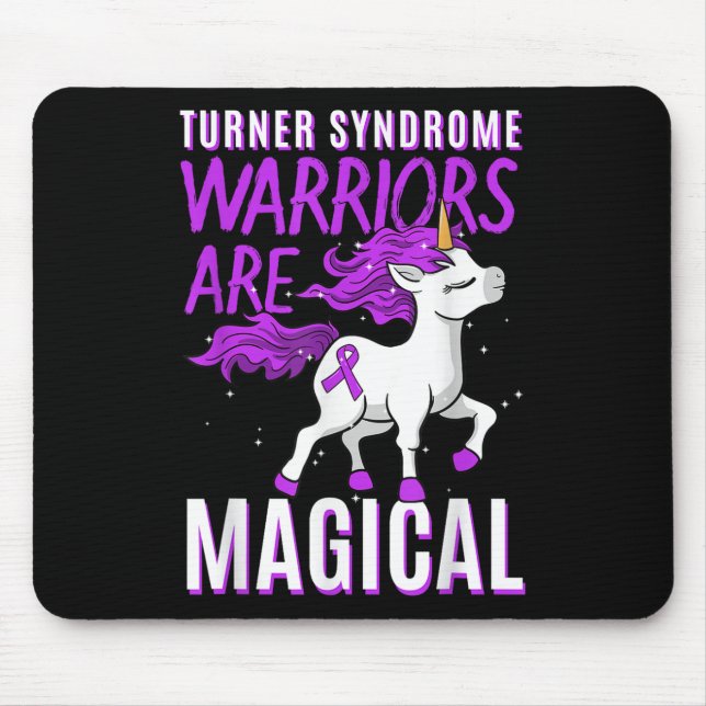 Tapis De Souris Sensibilisation au syndrome de Turner de Bonnevie  (Devant)