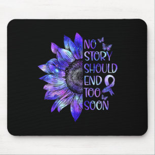Tapis De Souris Sensibilisation Aucune Histoire Ne Devrait Finir T