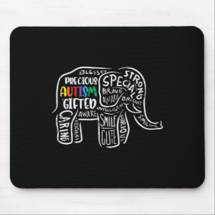 Tapis De Souris Sensibilisation sur l'autisme Acceptation des élép