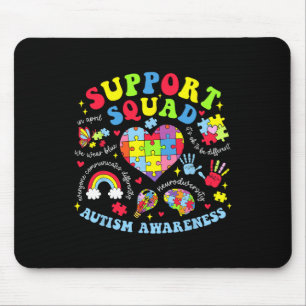 Tapis De Souris Sensibilisation sur l'autisme Autisme Soutien Squa