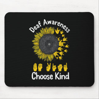 Tapis De Souris Sensibilisation Tournesol Choisir Type Jaune Ribbo