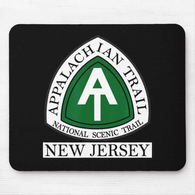 Tapis De Souris Sentier des Appalaches New Jersey Nj  (Devant)
