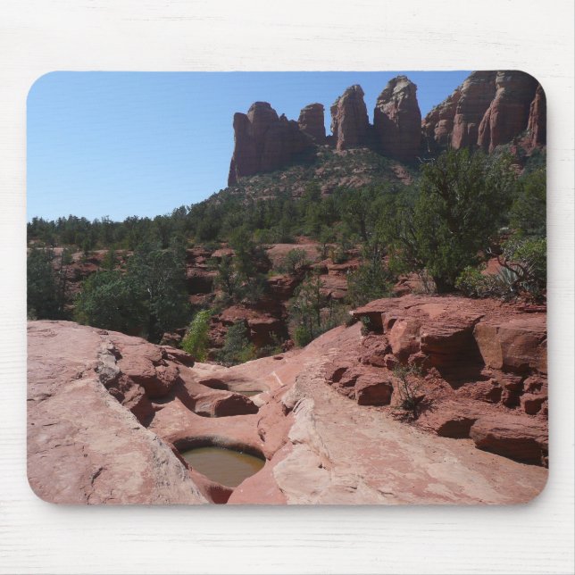 Tapis De Souris Sept piscines sacrées à Sedona Arizona (Devant)