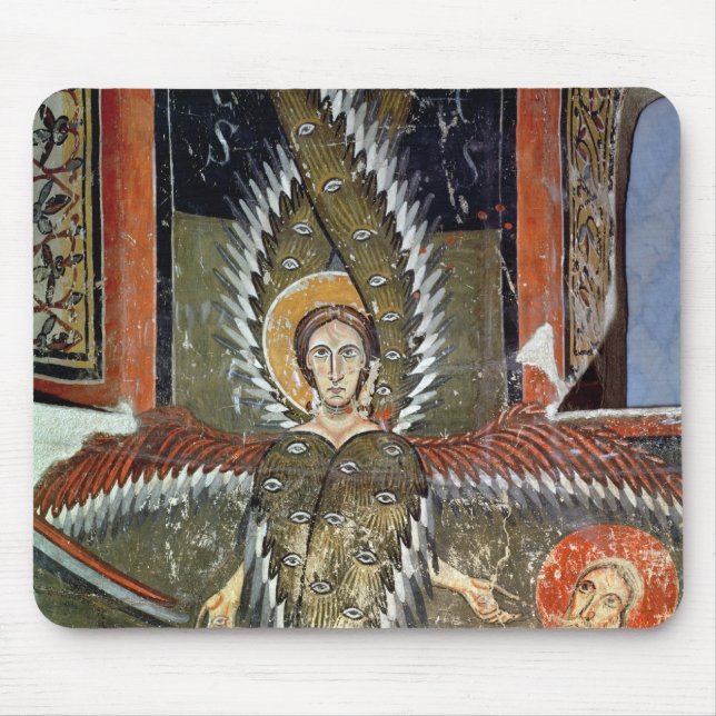 Tapis De Souris Seraphim épurant les lèvres d'Isaïe (Devant)