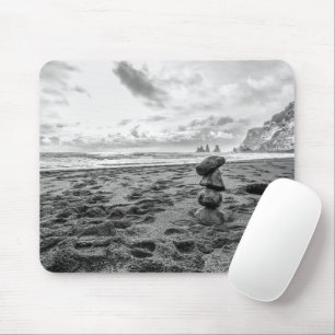Tapis De Souris Serene Beach Cairn