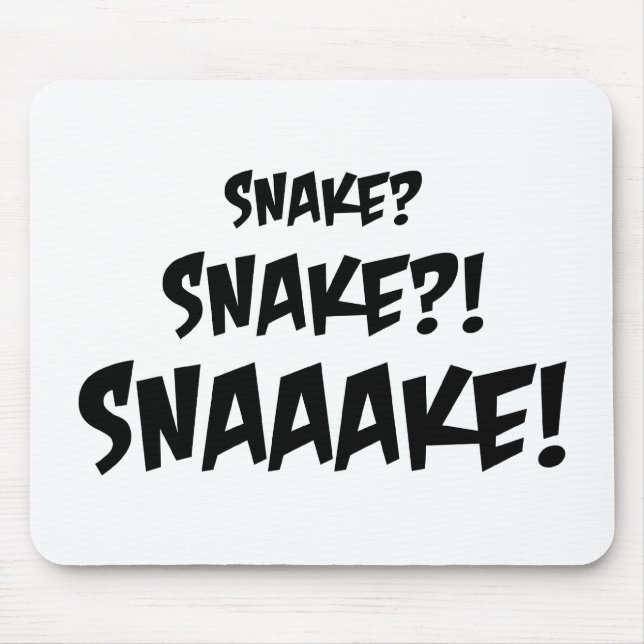 Tapis De Souris Serpent ? (Devant)