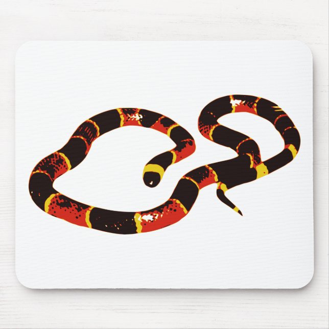 Tapis De Souris Serpent de Coralillo (Devant)