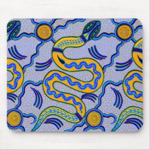 Tapis De Souris Serpent tribal