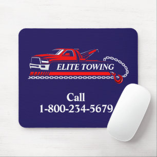 Tapis De Souris Service de remorquage professionnel bleu marine