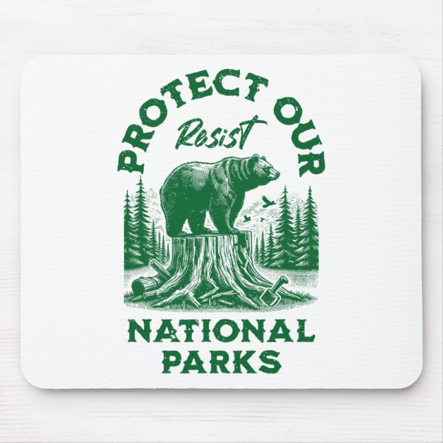 Tapis De Souris Service de résistance du parc national Alt Us (Devant)