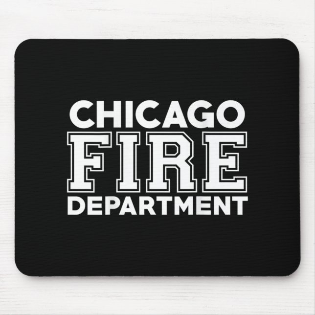 Tapis De Souris Service des pompiers de Chicago Secourt (Devant)