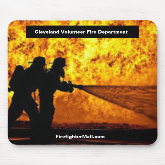 Tapis De Souris Service d'incendie volontaire de Cleveland Mousepa (Devant)