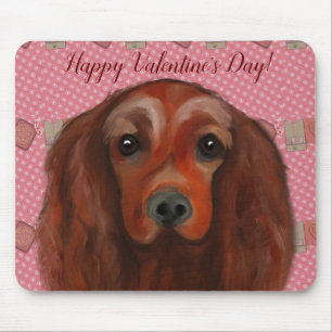 Tapis De Souris Setter rouge irlandais