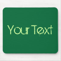 SEULEMENT COULEUR / vert foncé + votre texte