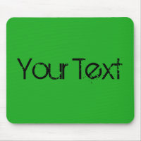 SEULEMENT COULEUR / vert herbe + votre texte