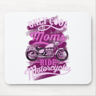 Tapis De Souris Seules Les Moms Cool Ride Motorcyles Drôle Pour L