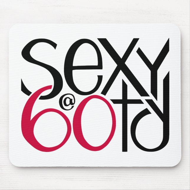 Tapis De Souris Sexy à 60 pavé de souris rouge (Devant)