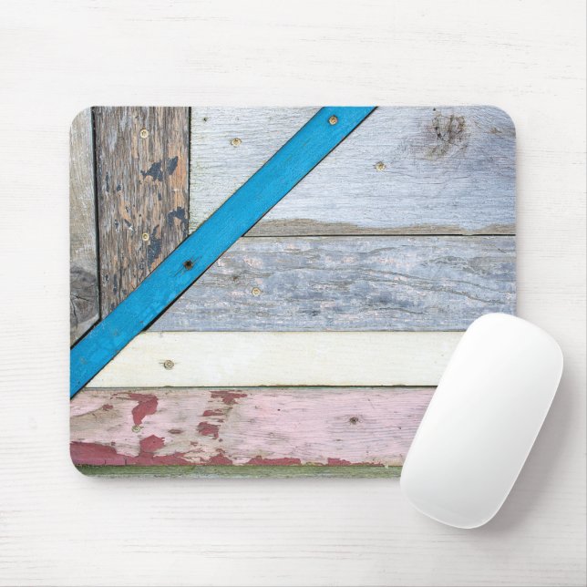 Tapis De Souris Shabby Chic Wood (Avec souris)