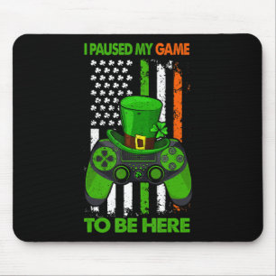 Tapis De Souris Shamrock de contrôleur de jeu vidéo irlandais F