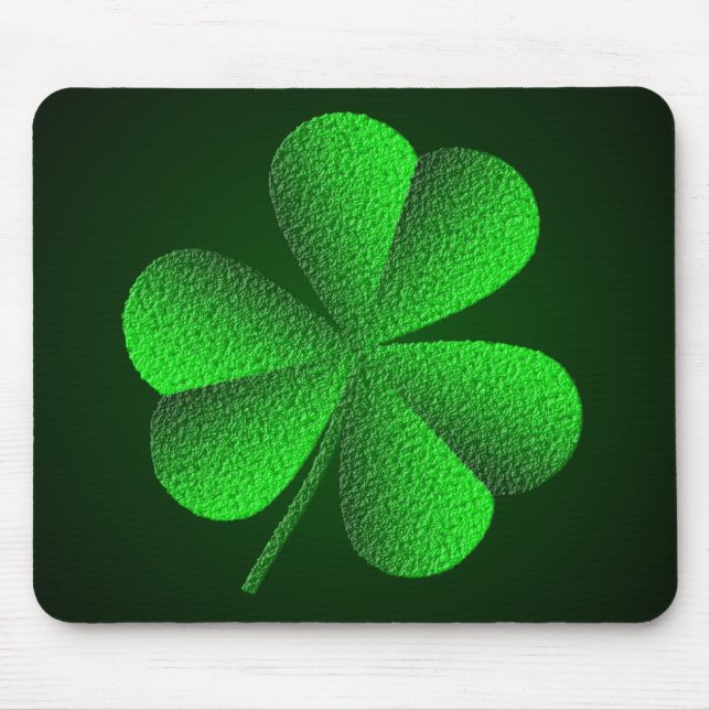 Tapis De Souris Shamrock irlandais Mousepad (Devant)