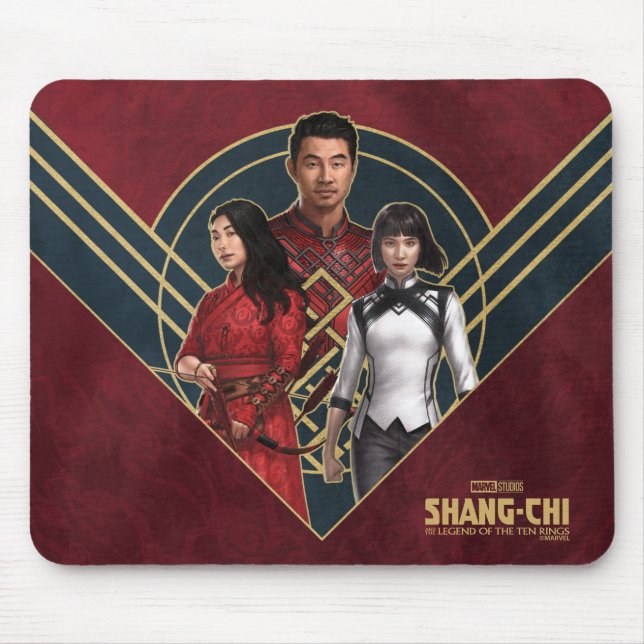 Tapis De Souris Shang-Chi, Katy et Xialing (Devant)